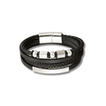 Pulseira Verona Silver — pulseira masculina prata minimalista