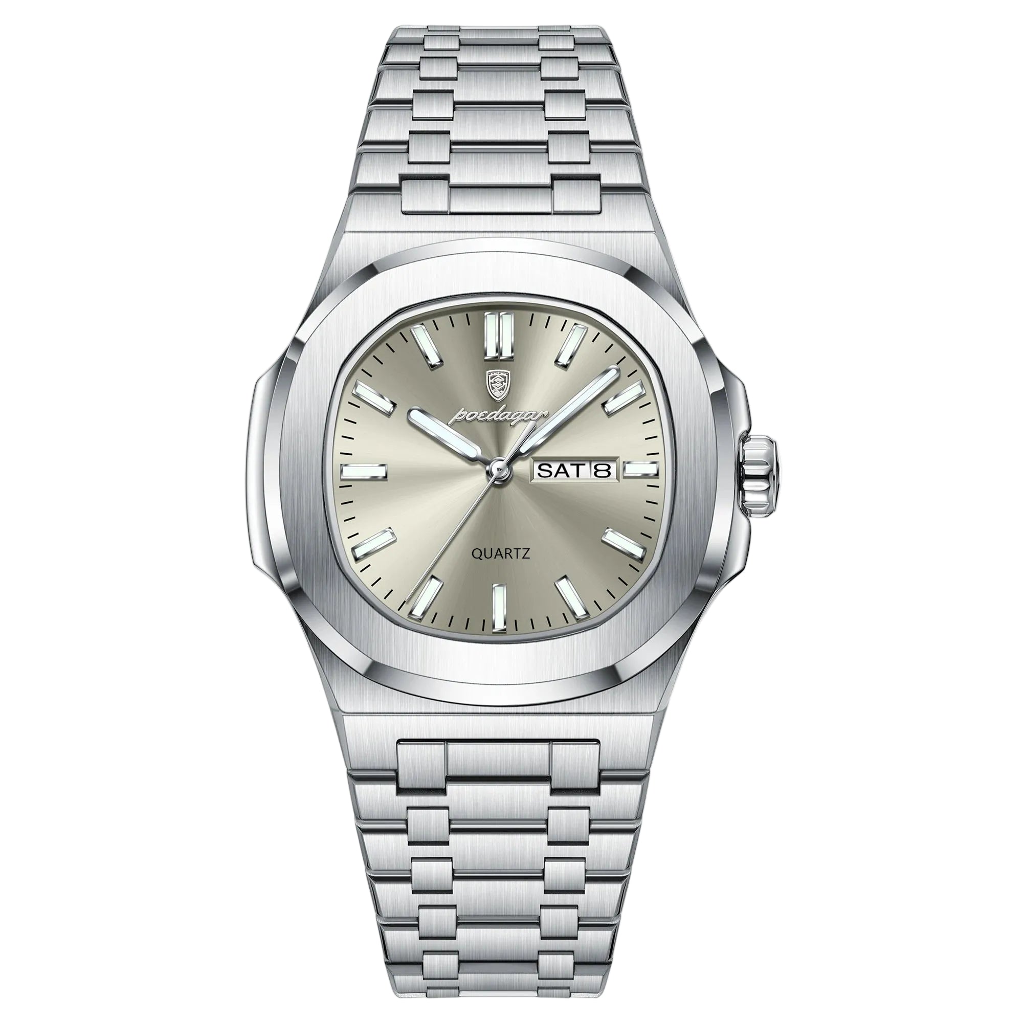Relógio Nautic Sandstone — relógio masculino mostrador areia pulseira integrada