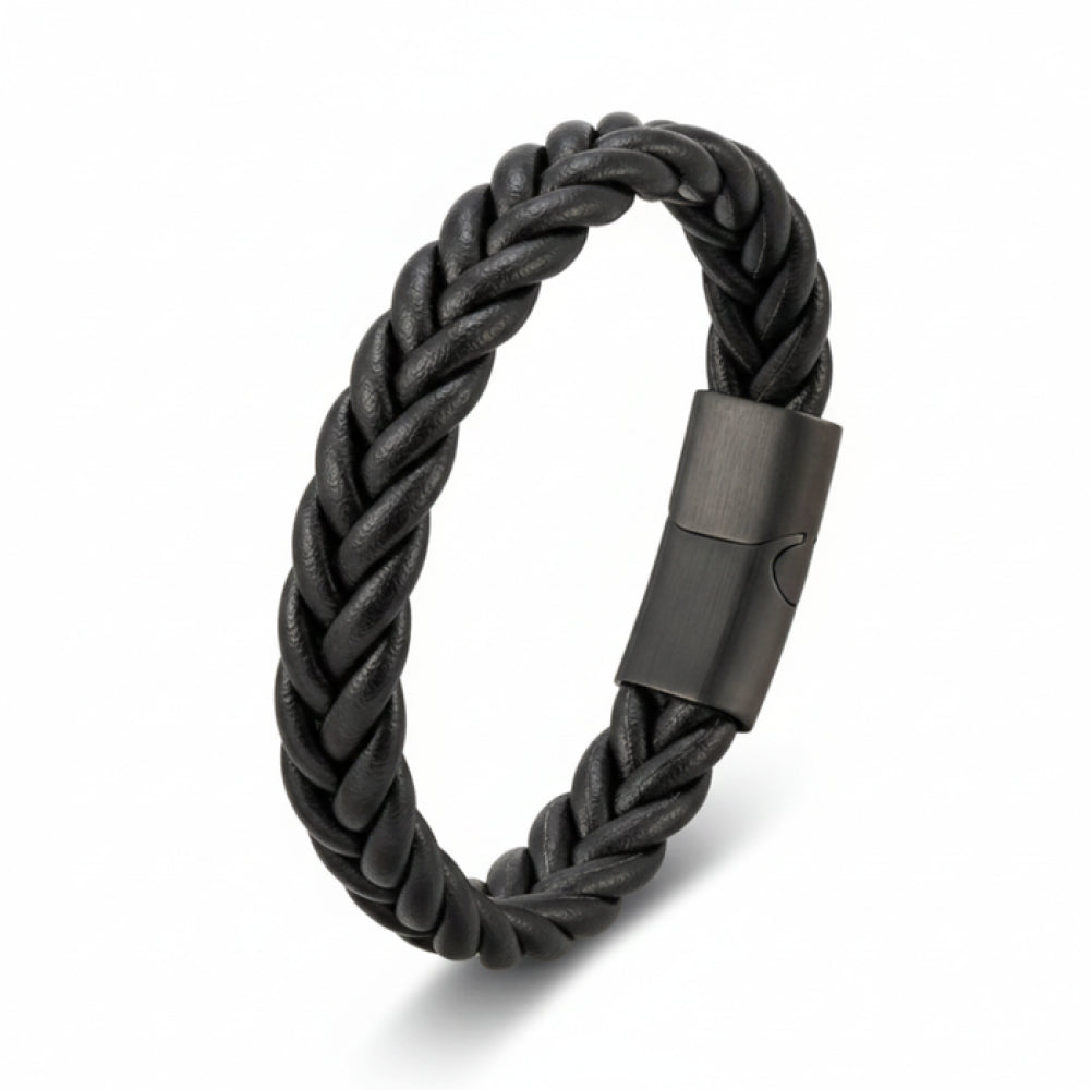 Pulseira Titan Noir — vista lateral
