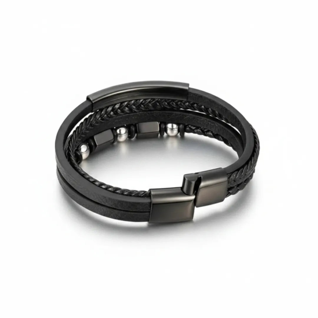 Pulseira Verona Black — detalhe do fecho